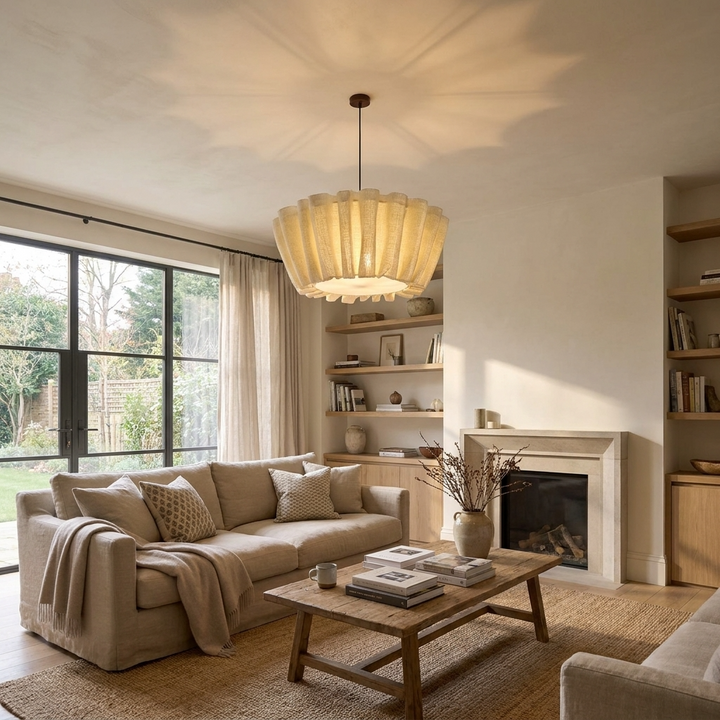 Plie | Fabric Pendant Light