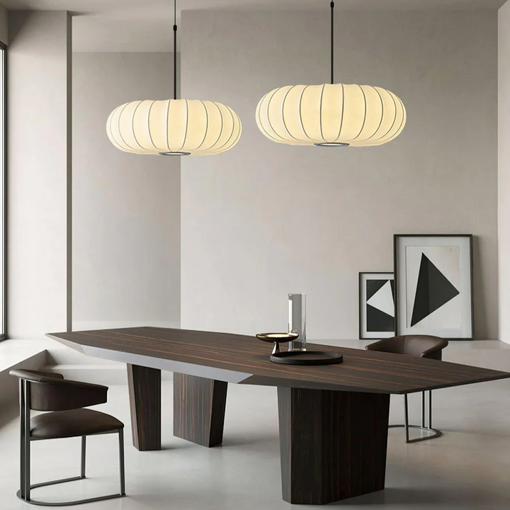 Uvlo | Fabric Oval Pendant Light