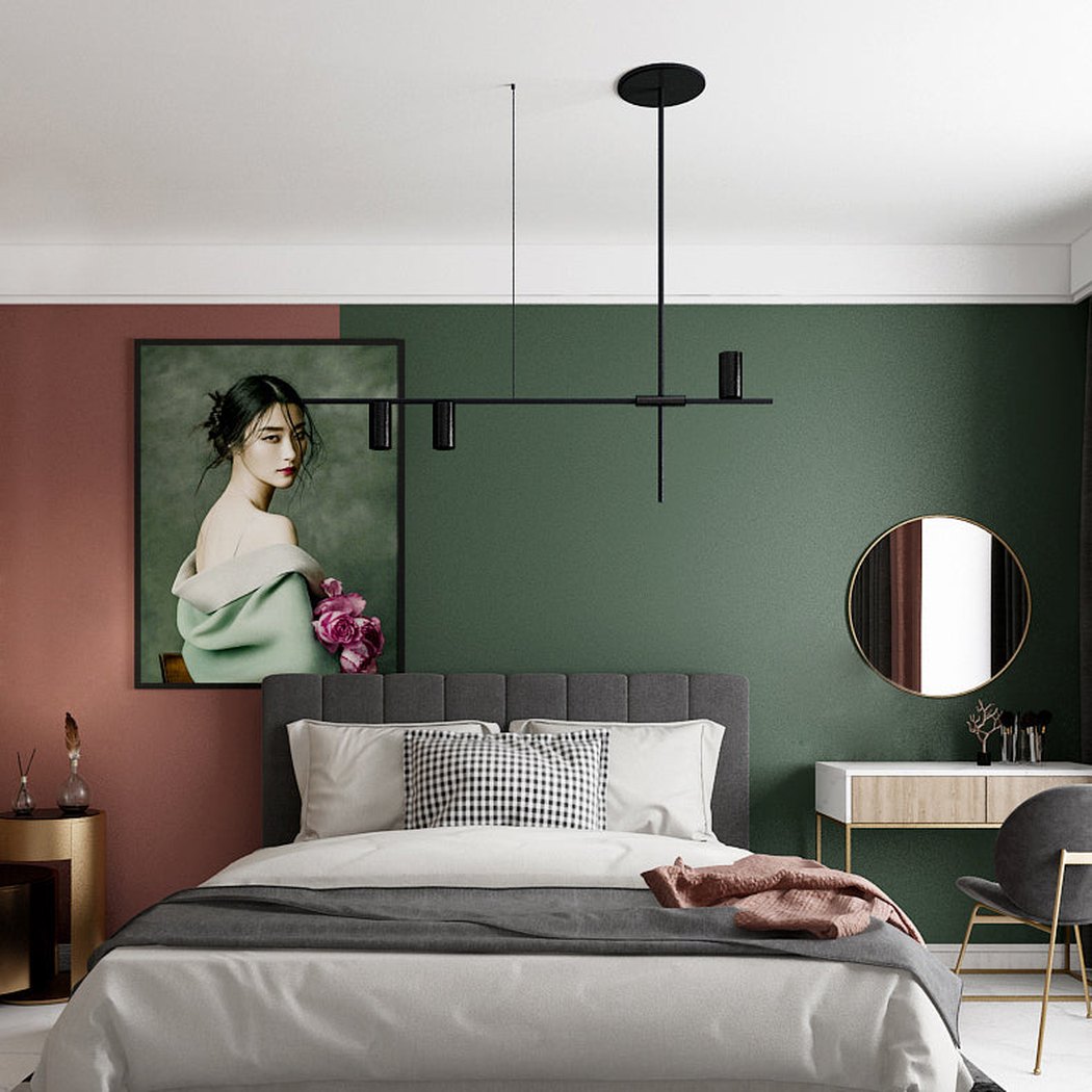 Barre | Metal Bar Ceiling Light