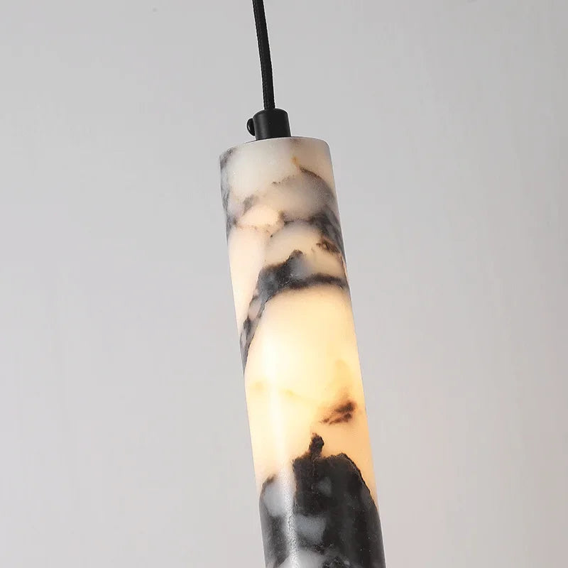 Sumi Column | Alabaster Pendant Light
