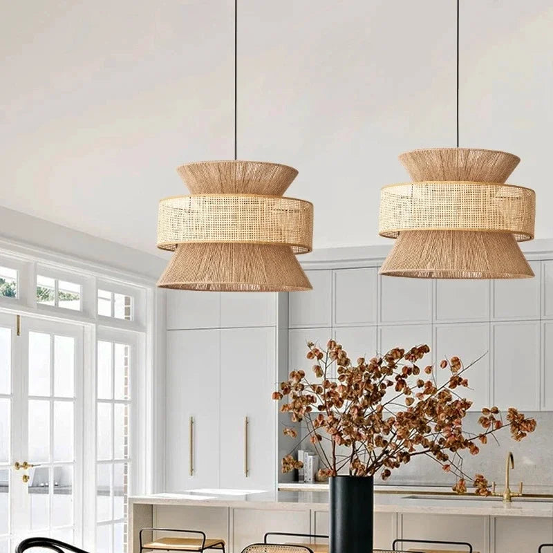 Haru | Hemp Rope Pendant Light