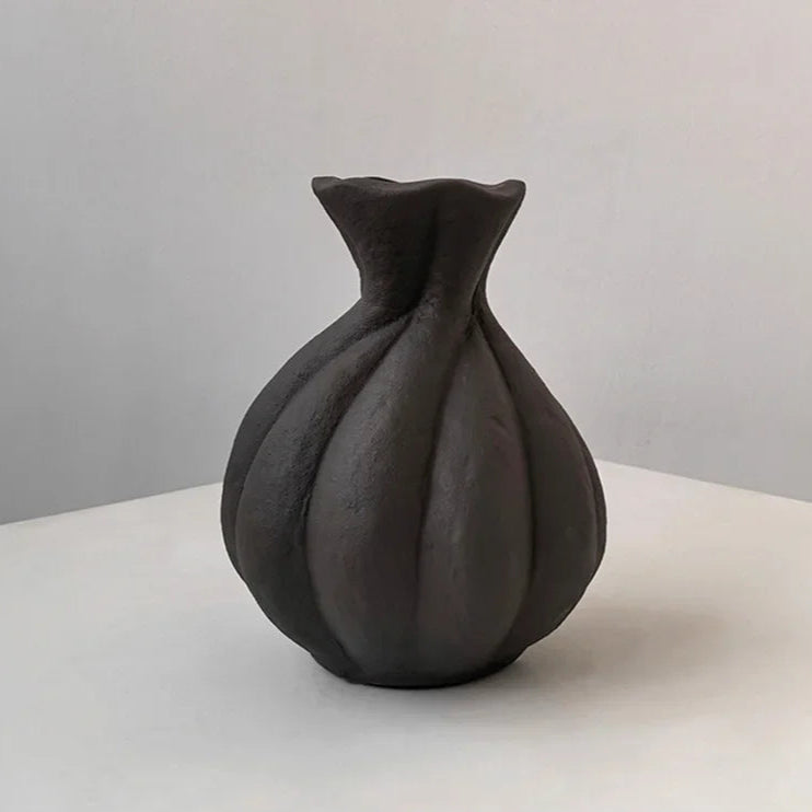 Sabi | Sculpted Clay Vase