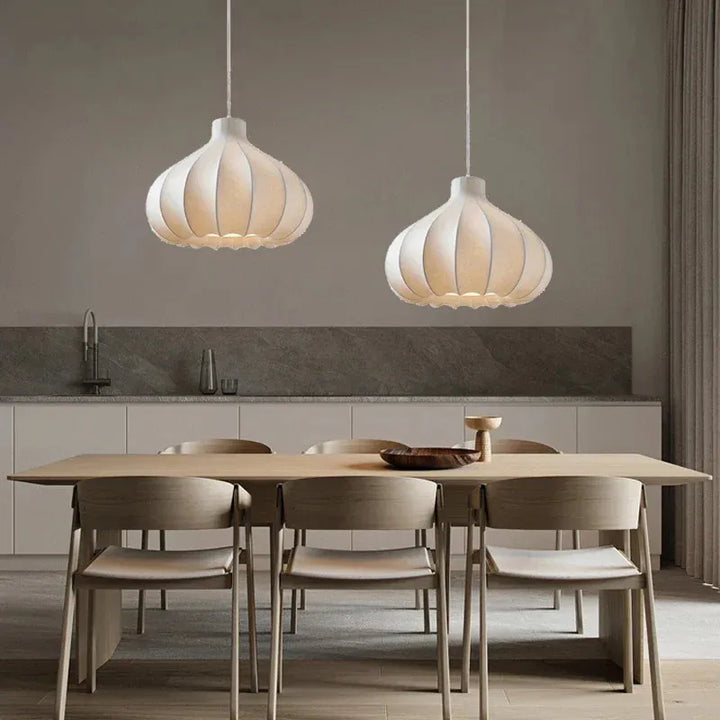 Urna | Pleated Silk Pendant Light