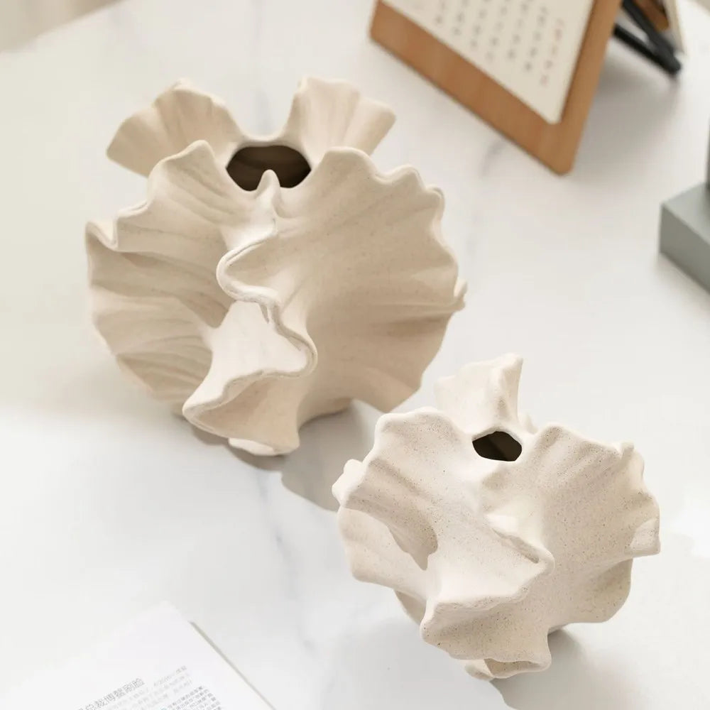 Rinka | Flowing Edge Vase Set