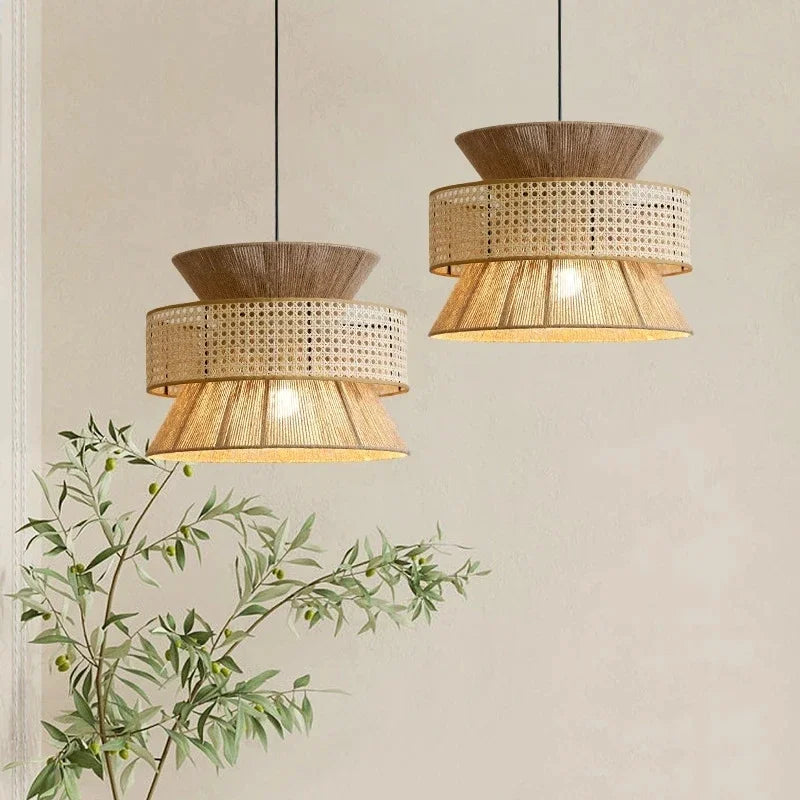 Haru | Hemp Rope Pendant Light