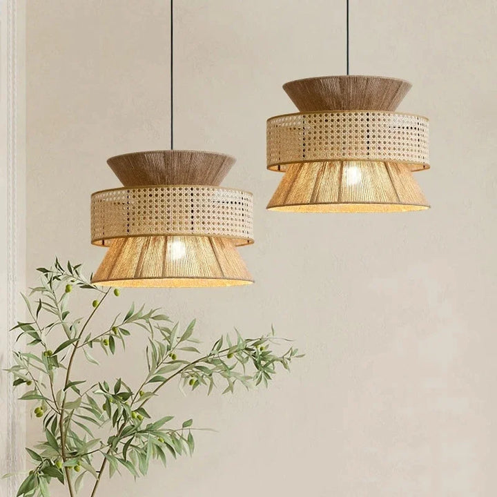 Haru | Hemp Rope Pendant Light