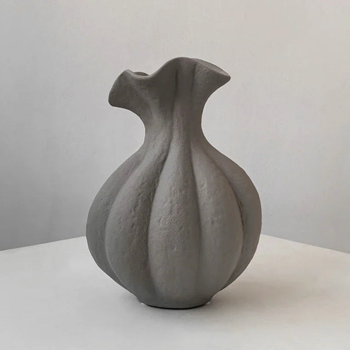 Sabi | Sculpted Clay Vase