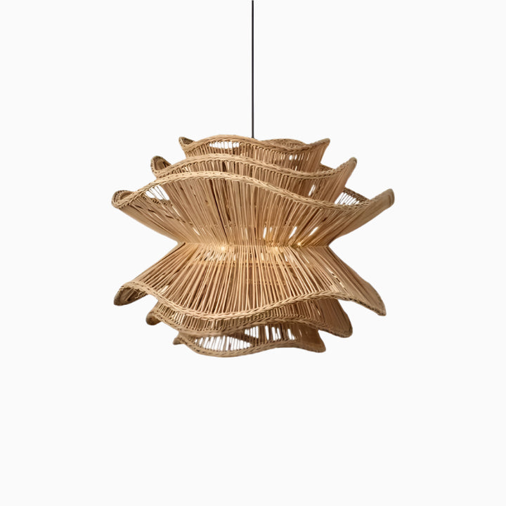 Viola | Japanese Handwoven Rope Pendant Light