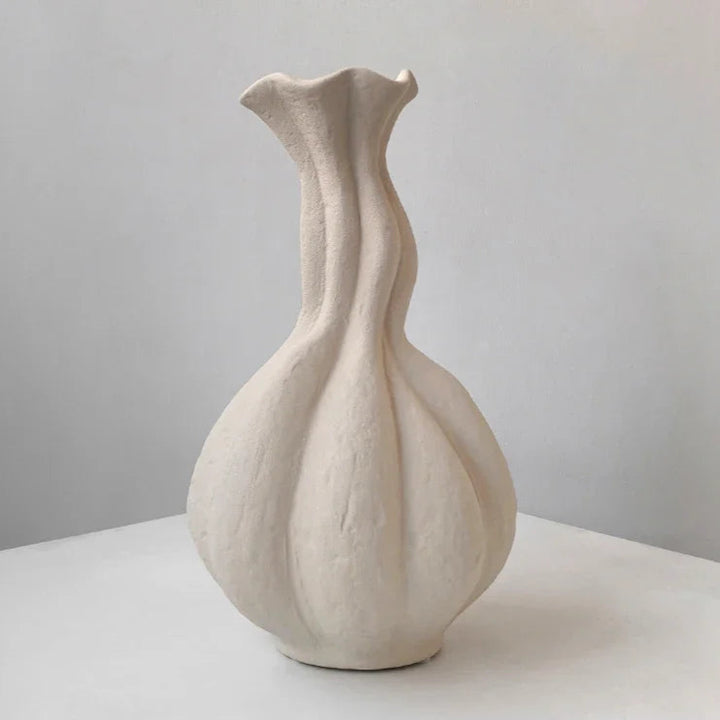 Sabi | Sculpted Clay Vase