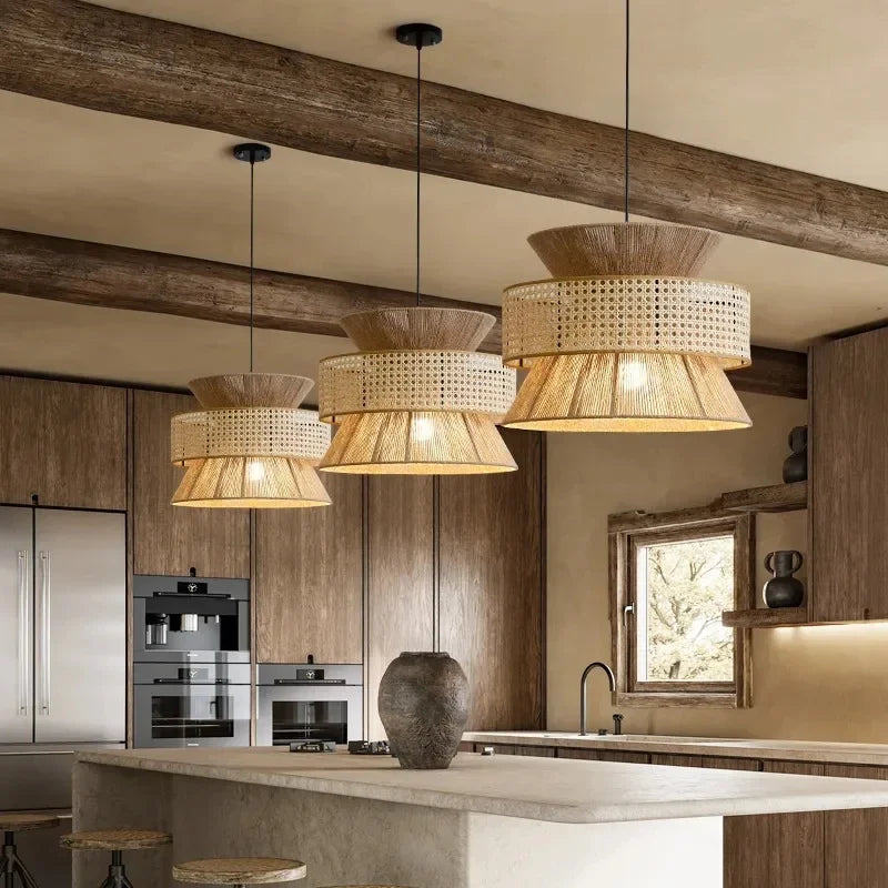 Haru | Hemp Rope Pendant Light