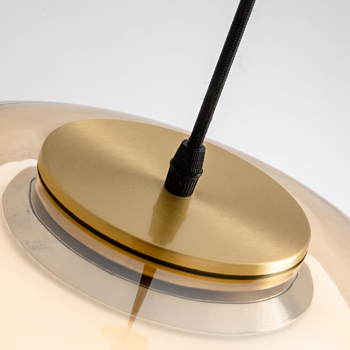Nuva | Double-Layer Glass Pendant Light