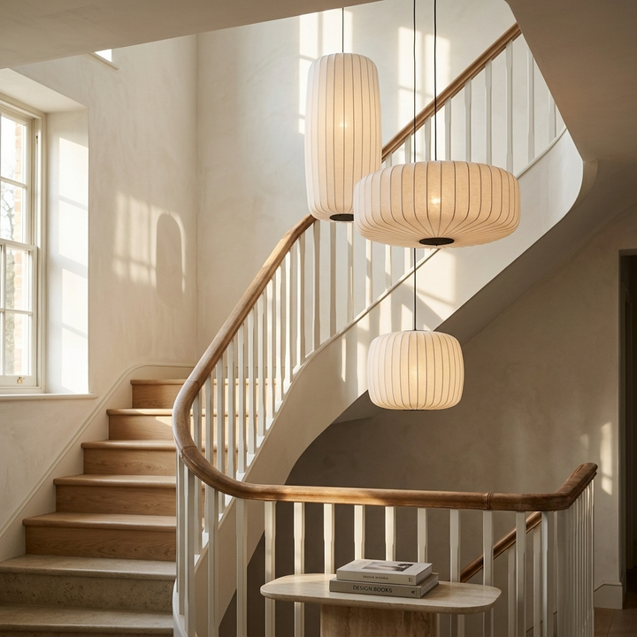 Furu | Fabric Silk Pendant Light