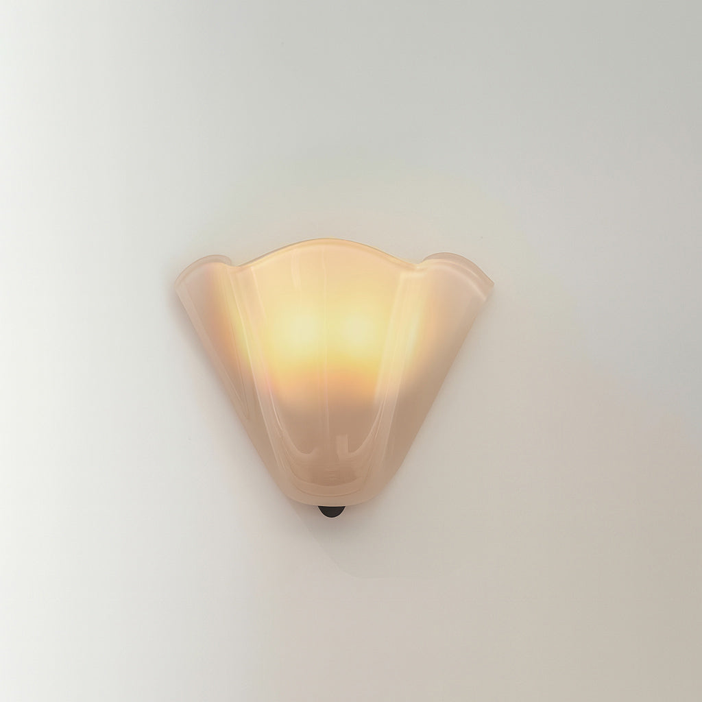 Vika | Milk Glass Wall Sconce