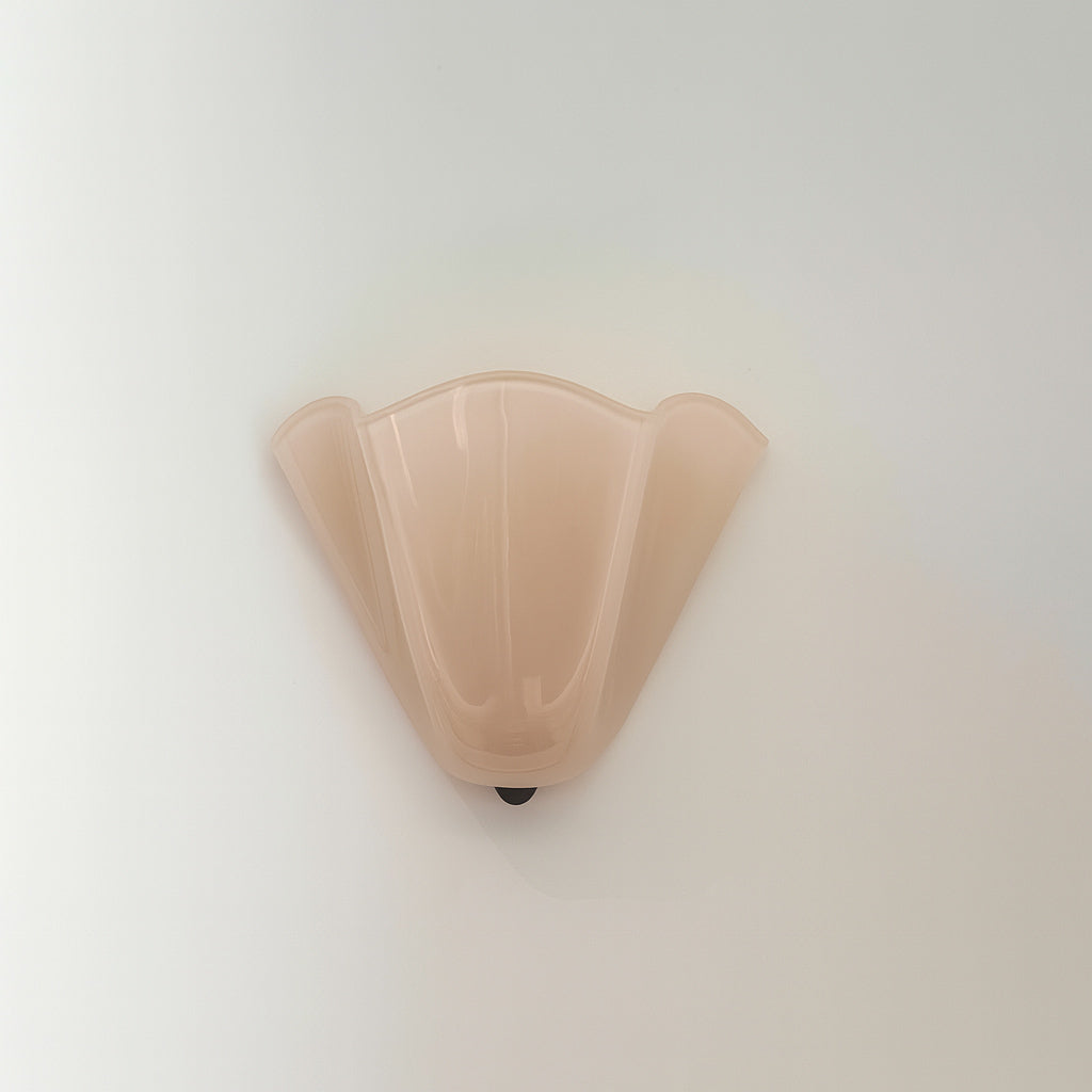 Vika | Milk Glass Wall Sconce