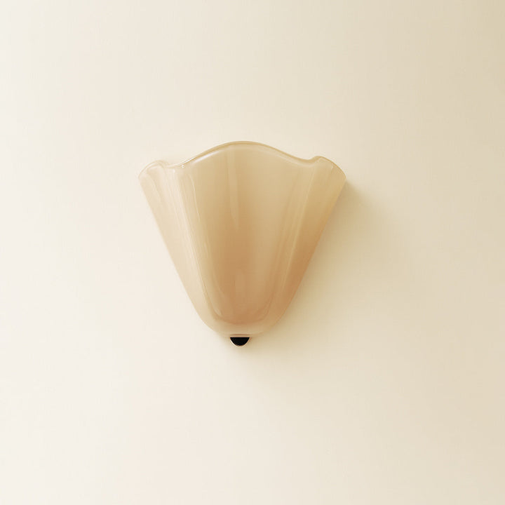 Vika | Milk Glass Wall Sconce
