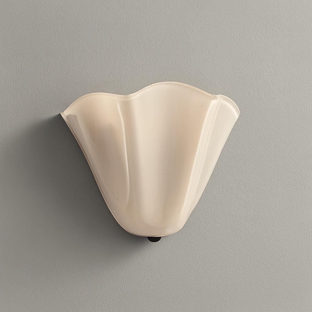 Vika | Milk Glass Wall Sconce