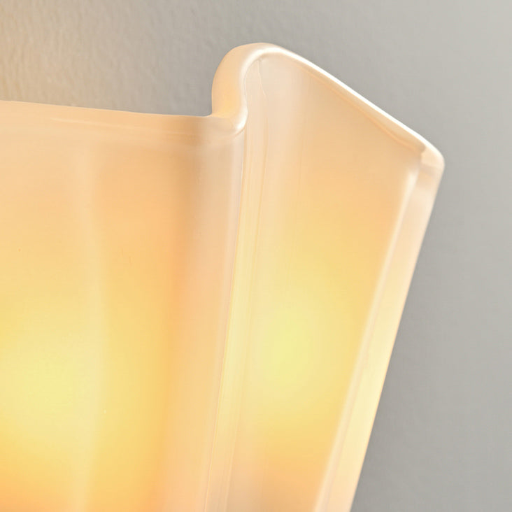 Vika | Milk Glass Wall Sconce