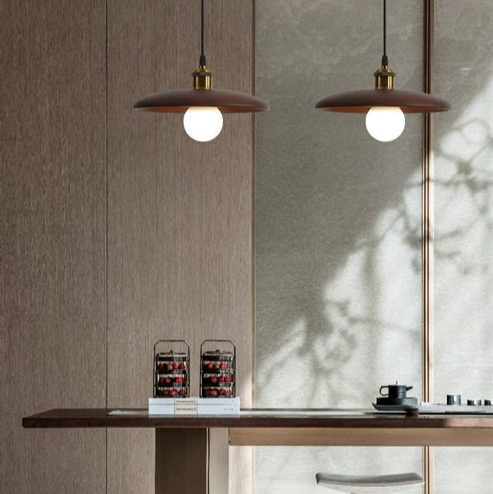 Solid Wood Pendant Light - Kitchen Island & Dining Room Pendant Light - Jodis - Louve Lights