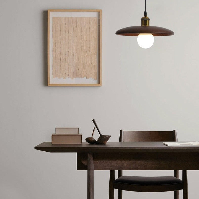 Solid Wood Pendant Light - Kitchen Island & Dining Room Pendant Light - Jodis - Louve Lights
