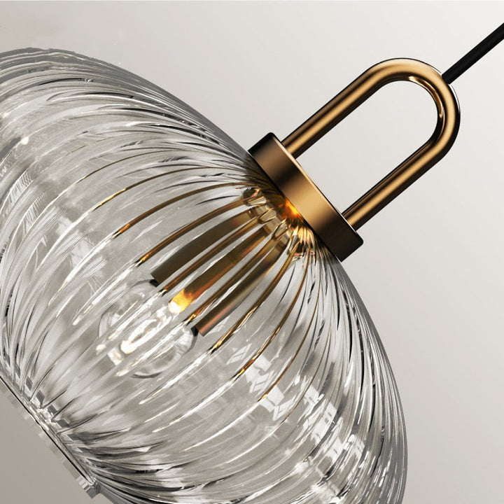 Vintage Glass Pendant Lights - Inga - Louve Lights