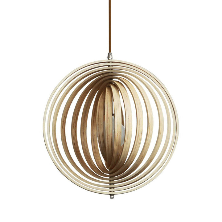 Wooden Rings Pendant Light- Modern Pendant Light- Rupa - Louve Lights