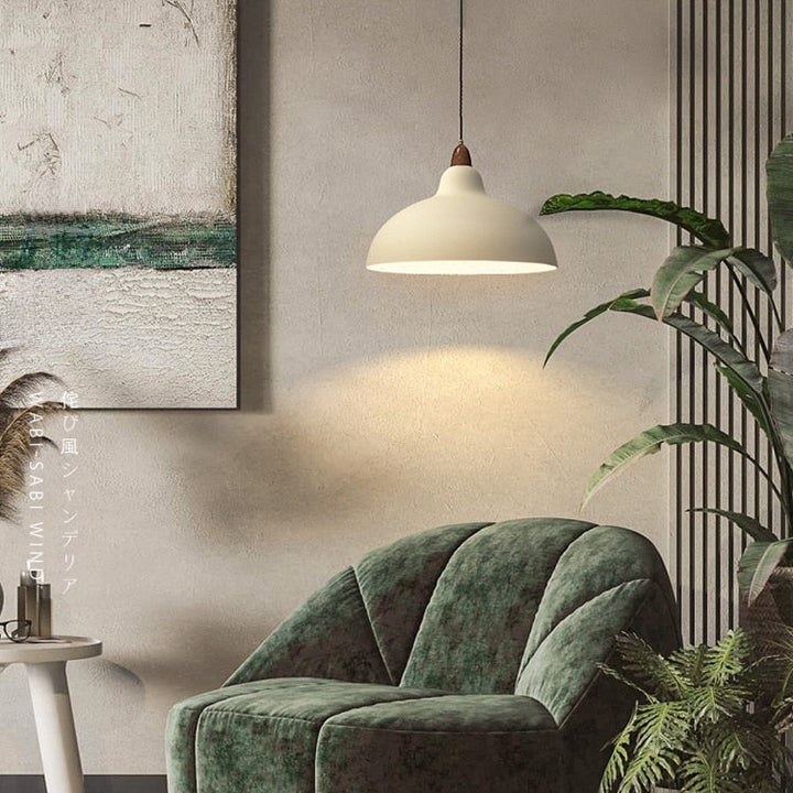 Natural Rustic Hanging Light - Kitchen, Dining Room Pendant Light - Mihalis - Louve Lights