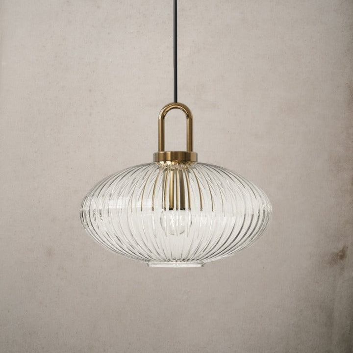 Vintage Glass Pendant Lights - Inga - Louve Lights
