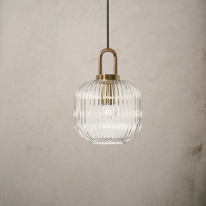 Vintage Glass Pendant Lights - Inga - Louve Lights