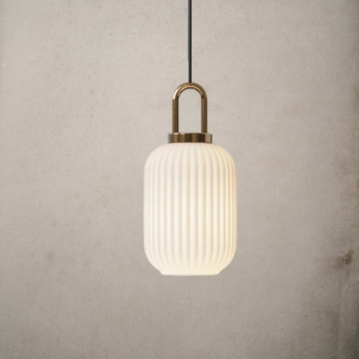 Vintage Glass Pendant Lights - Inga - Louve Lights
