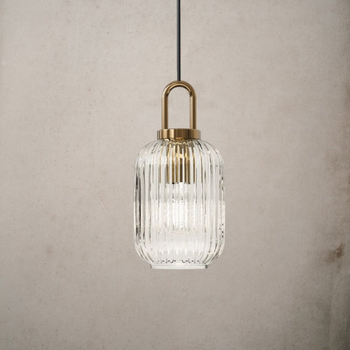 Vintage Glass Pendant Lights - Inga - Louve Lights