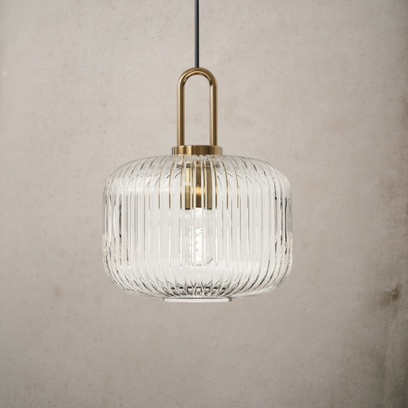 Vintage Glass Pendant Lights - Inga - Louve Lights