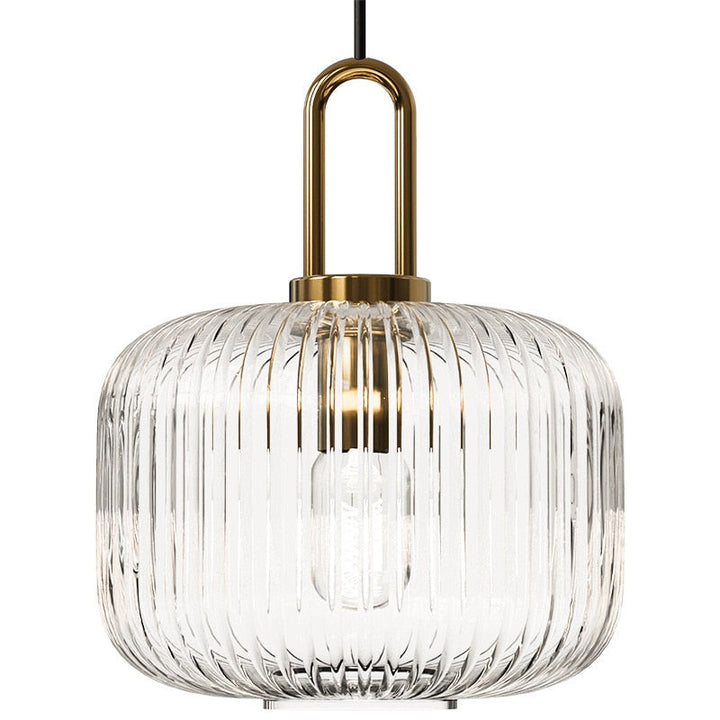Vintage Glass Pendant Lights - Inga - Louve Lights