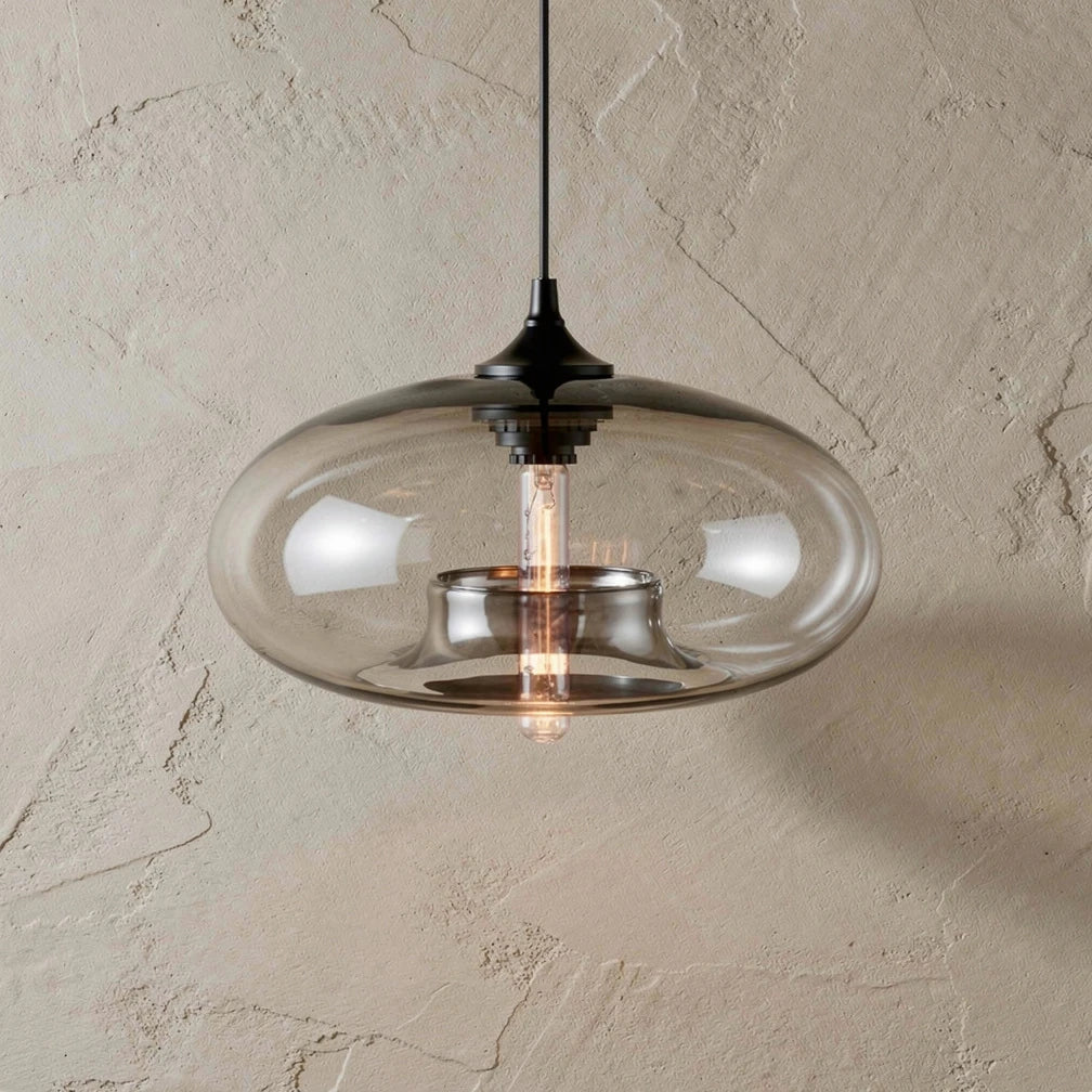 Tama | Tinted Glass Oval Pendant Light