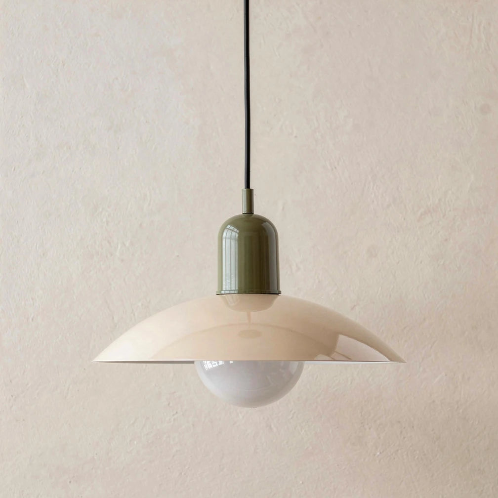 Sara | Metal Dish Pendant Light