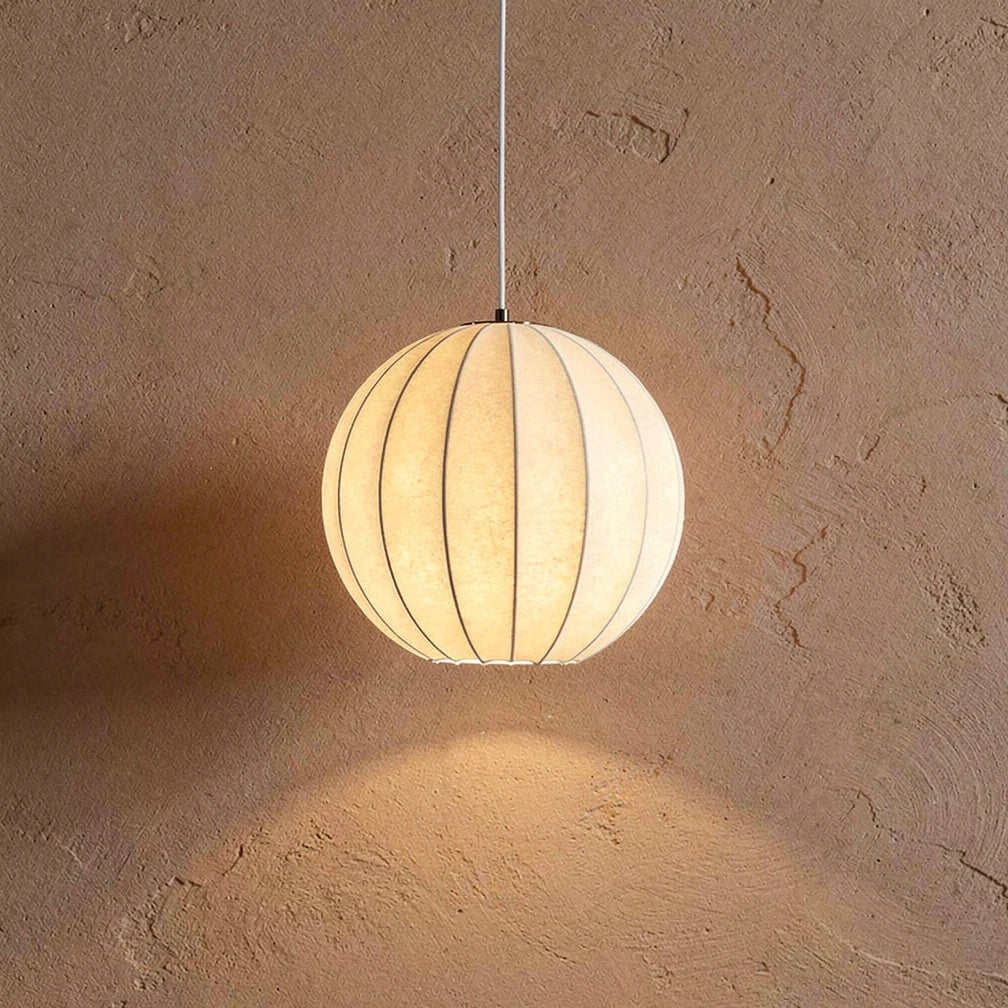 Urna | Pleated Silk Pendant Light