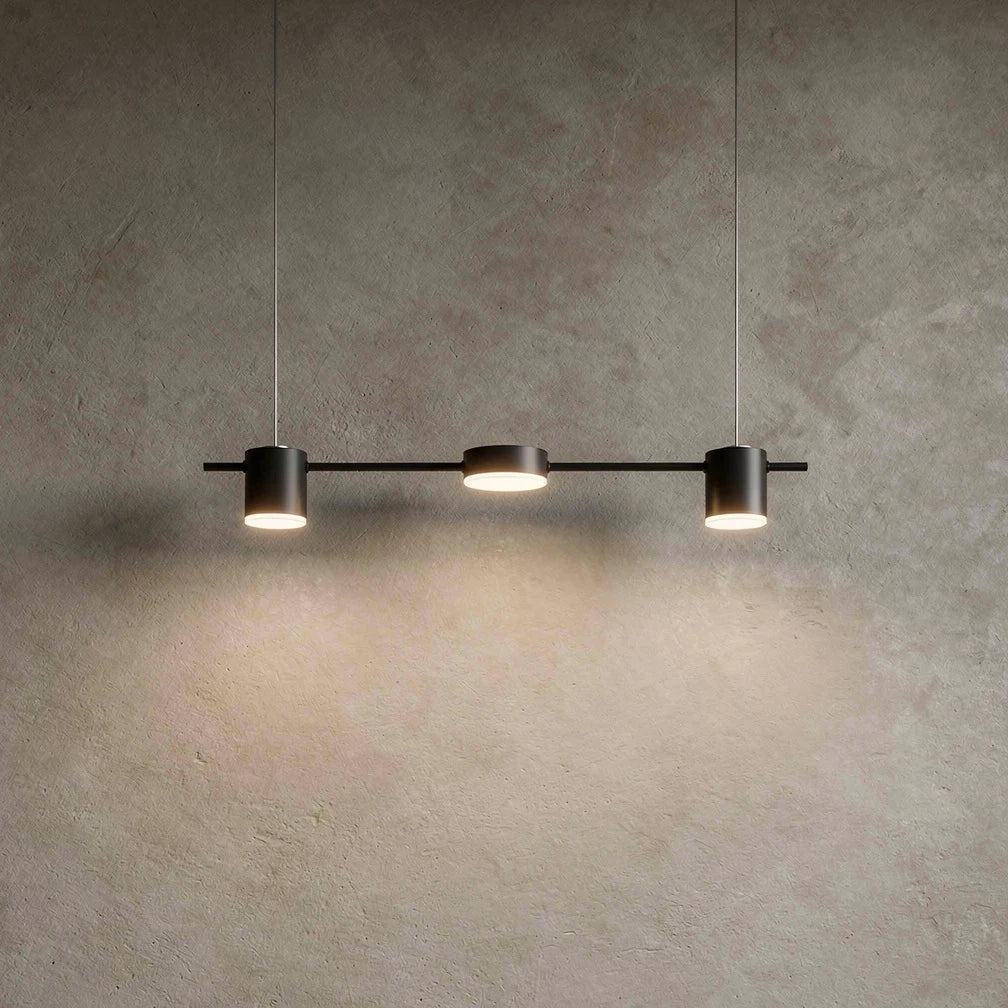 Rosalina | Metal Linear Multi-Head Pendant Light