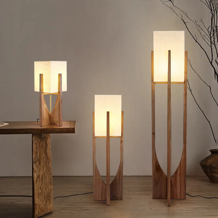 Gianna | Wooden Floor Lamp