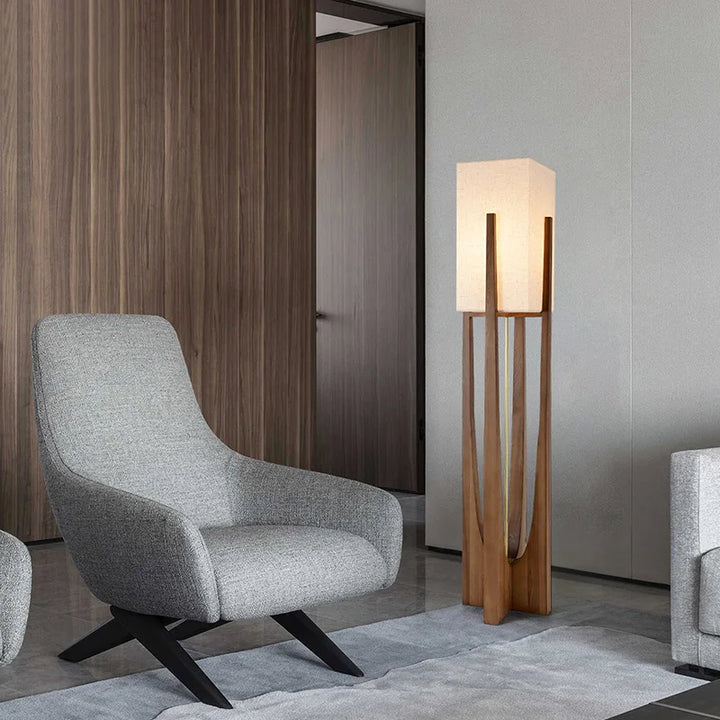 Gianna | Wooden Floor Lamp