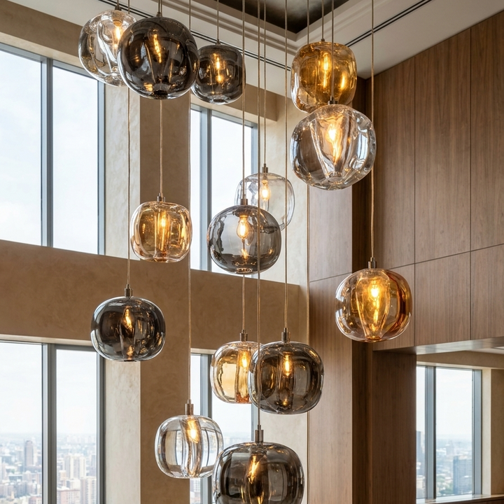 Kusti | Glass Pendant Light