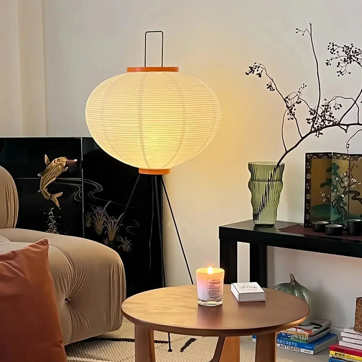 Kleio | Japanese Paper Floor Lamp