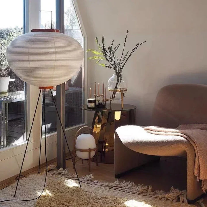 Kleio | Japanese Paper Floor Lamp