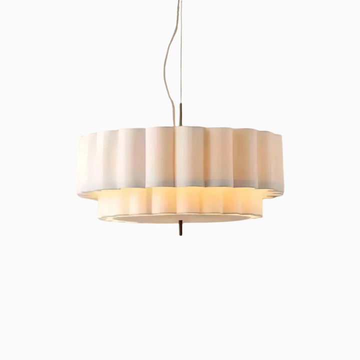 Meri | Soft Minimalist Fabric Chandelier for Dining & Living