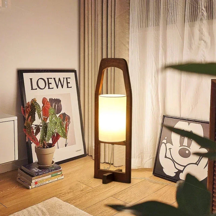 Asahi | Wabi-Sabi Wood Lamp