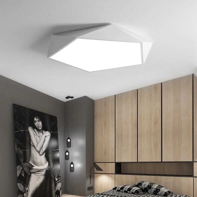 Rune | Metal Geometric Ceiling Light