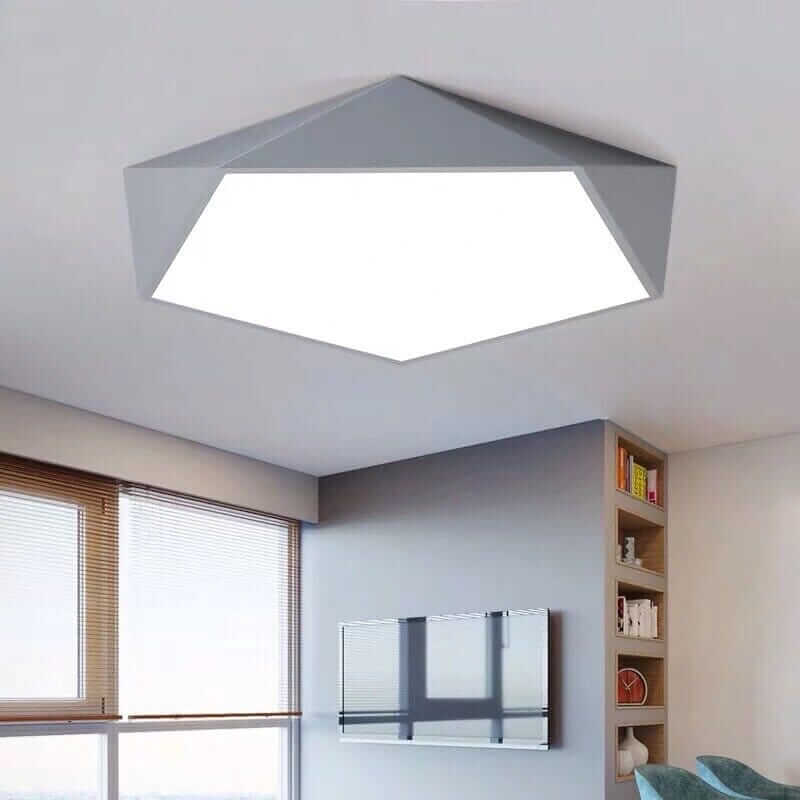 Rune | Metal Geometric Ceiling Light