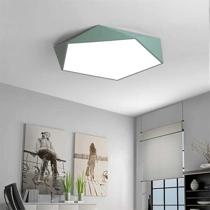 Rune | Metal Geometric Ceiling Light