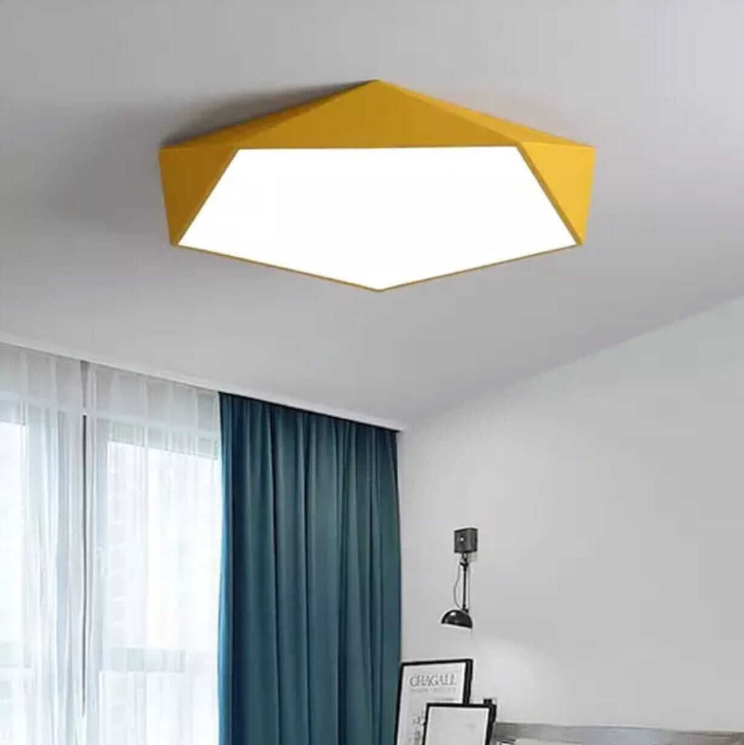 Rune | Metal Geometric Ceiling Light
