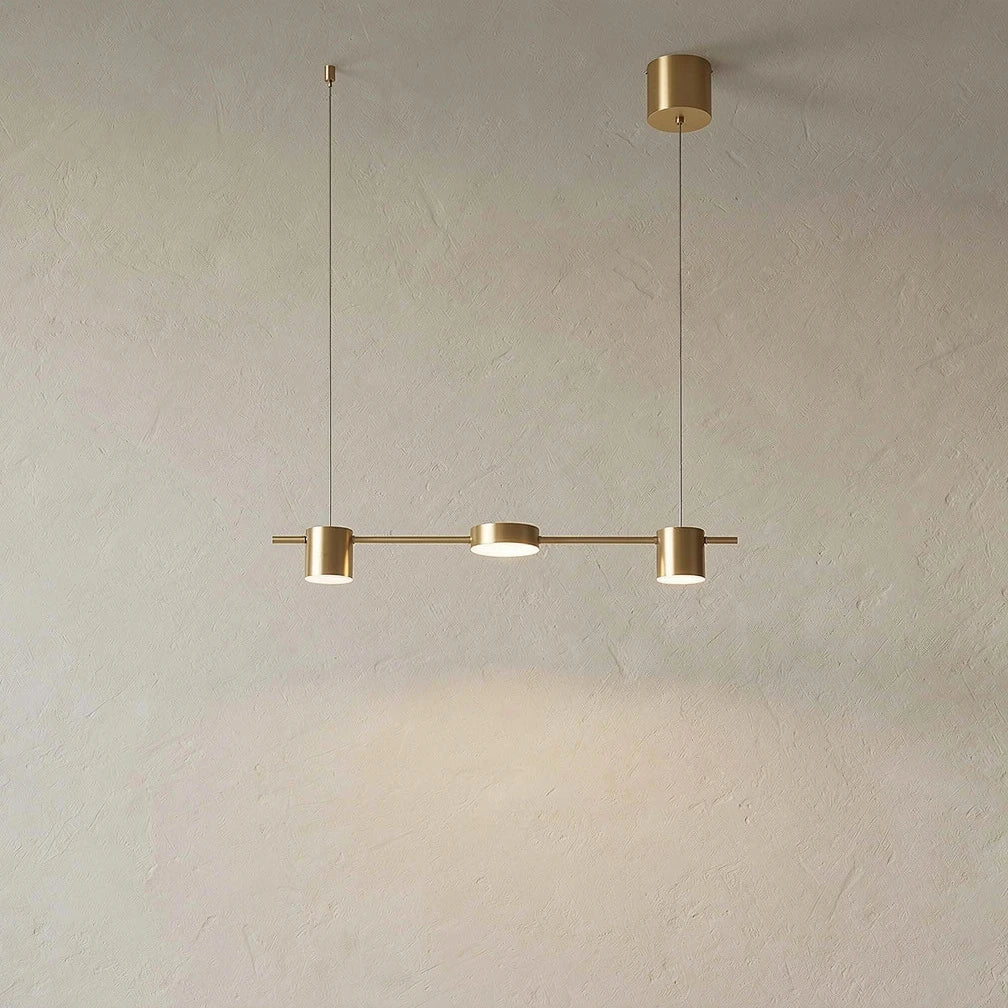Rosalina | Metal Linear Multi-Head Pendant Light