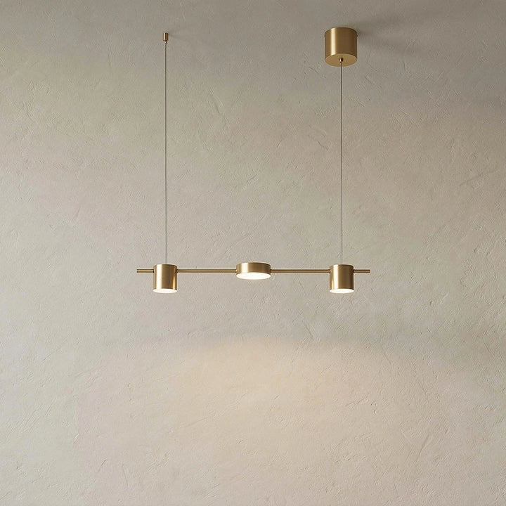 Rosalina | Metal Linear Multi-Head Pendant Light