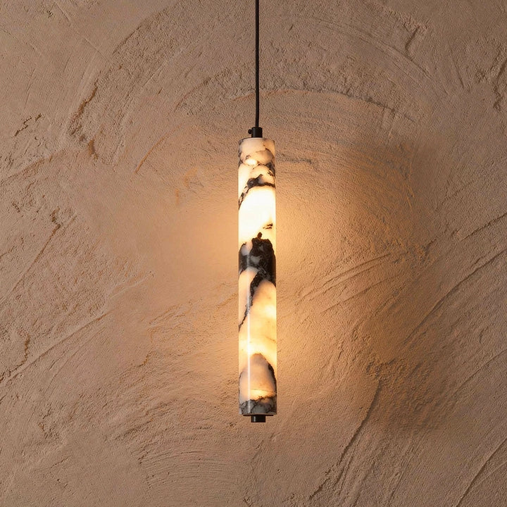 Sumi Column | Alabaster Pendant Light